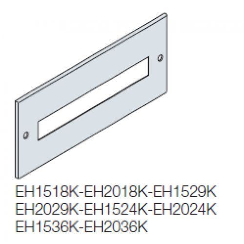 Панель под 24 DIN-модуля 200x600мм ВхШ | EH2024K | ABB