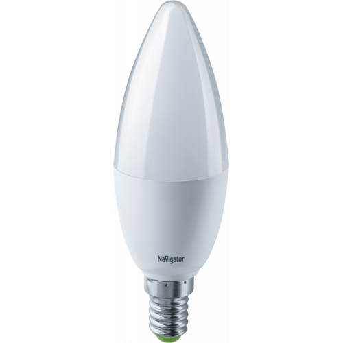 Лампа светодиодная LED 8,5Вт Е14 230В 4000К NLL-C37-8.5-230-4K-E14-FR свеча матовая | 61325 | Navigator