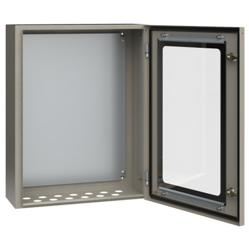 Щит с монтажной панелью ЩМП-3-0 У2 IP54 с прозрач. дверцей (650х500х220)| YKM11-03-54-1 | IEK
