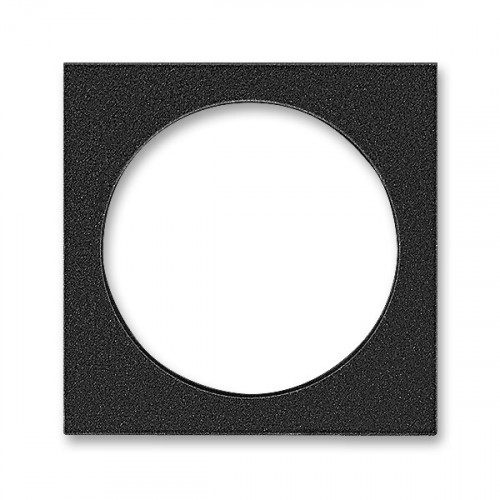 ABB Levit Антрацит / дымчатый чёрный Сменная панель на розетку с з/к Антрацит | ND5519H-B500 63 | 2CHH190500B8063 | ABB