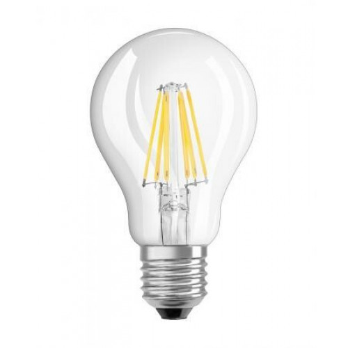 Лампа светодиодная LED BASE CLASSIC A 60 CL 7 W/2700K E27 | 4052899972018 | OSRAM