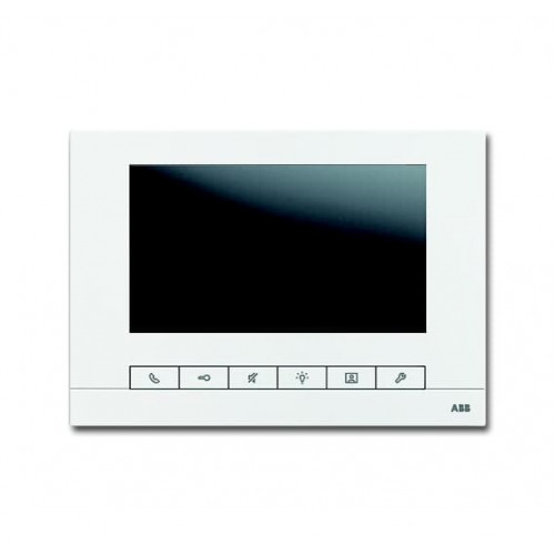 Устройство абонентское переговорное, с дисплеем 7'', цвет белый матовый | 8300-0-0083 | 2CKA008300A0083 | ABB