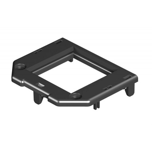 Накладка монтажной коробки GB2/3 1xModul45 61x76 мм (полиамид,черный) | 7407264 | OBO Bettermann