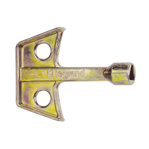 Ключи для металлических вставок замков - с треугольным выступом 6,5 мм | 036539 | Legrand