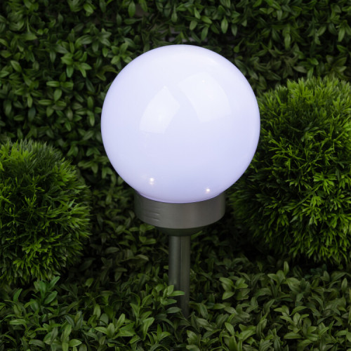 Светильник садовый уличный ERASF22-20 Шар на солнечных батареях 15 см | Б0053374 | ЭРА