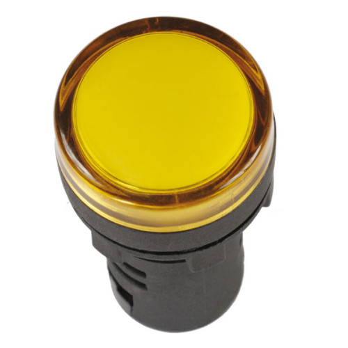 Лампа AD16DS(LED)матрица d16мм желтый 12В AC/DC | BLS10-ADDS-012-K05-16 | IEK