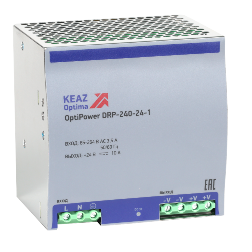 Блок питания OptiPower DRP-240-24-1| 284549 | КЭАЗ