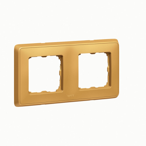 Cariva Матовое золото Рамка 2-ая | 773662 | Legrand