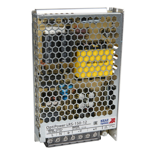 Блок питания панельный OptiPower LRS 150-12 12.5A | 328882 | КЭАЗ