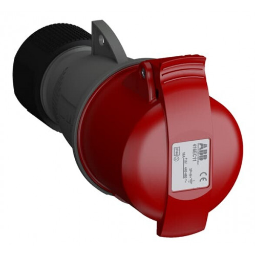 Розетка кабельная Easy&Safe 416EC11,16А,3P+N+E,IP44,11ч|2CMA102026R1000| ABB