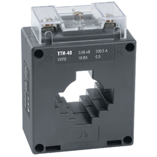 Трансформатор тока ТТИ-40 300/5А 10ВА класс 0,5 | ITT30-2-10-0300 | IEK