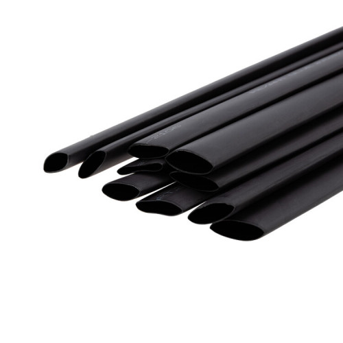 Термоусаживаемая трубка двухстенная клеевая 15,9/7,95 мм черная (уп. 10 шт. по 1 м) | 26-2106 | REXANT