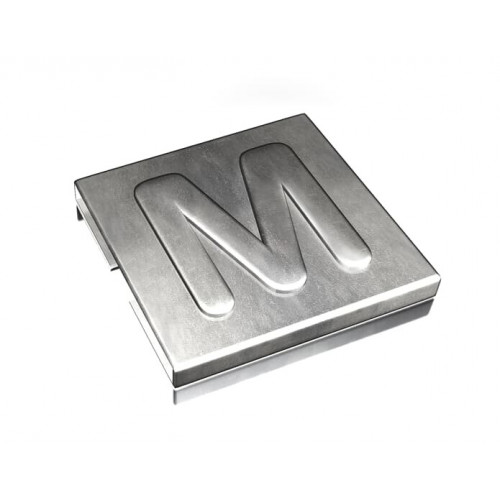 Маркировка для каб.стяжки,нерж.сталь,'M',100 шт | 7TCG009470R0089 | ABB