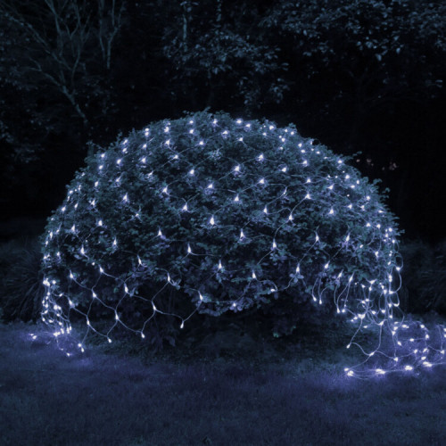Cветильник садовый декоративный Сеть 150 LED на солнечной батарее холодный свет ERASS024-15 2м*1,35м | Б0044224 | ЭРА