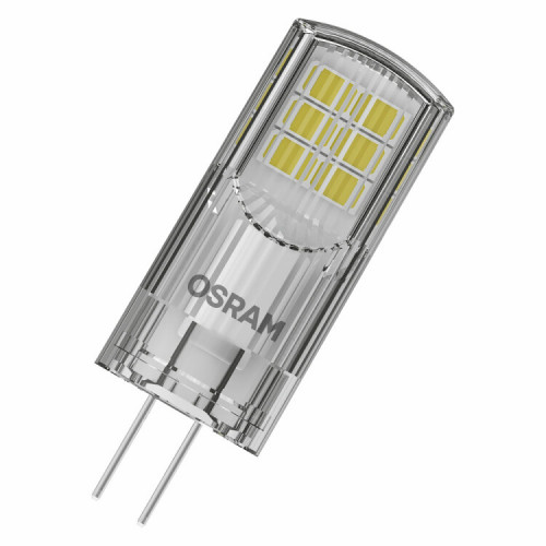Лампа светодиодная PARATHOM PIN 300лм 2,6Вт 2700К G4 колба PIN 320° прозр пластик12В | 4058075622449 | OSRAM