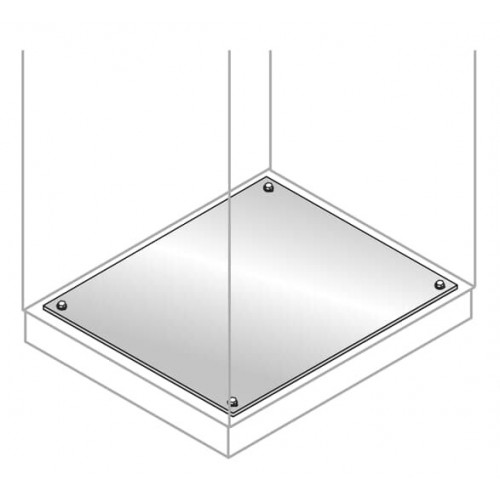 Панель нижняя фикс., нерж. ст. 800х500мм | EF8055X | ABB