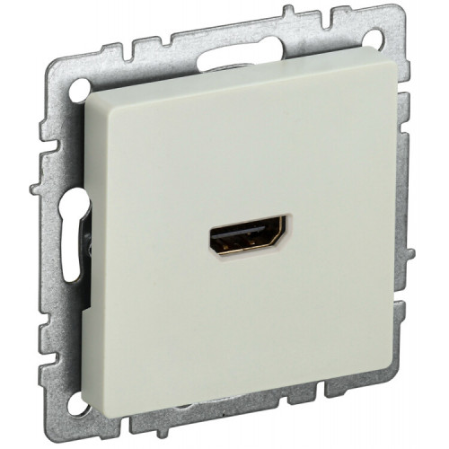 BRITE Розетка HDMI РHDMI-0-БрКр бежевый | BR-H10-K10 | IEK
