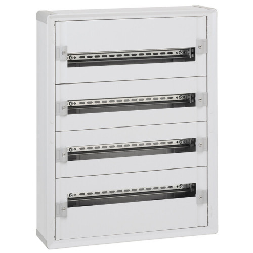 Распределительный шкаф с пластиковым корпусом XL3 160 - для модульного оборудования - 4 рейки - 750x575x147 | 020054 | Legrand