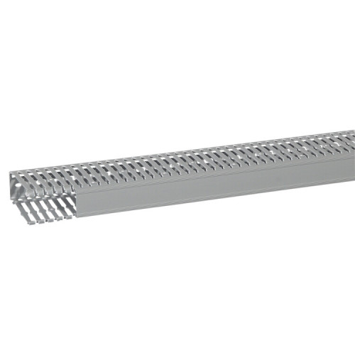 Кабель-канал (крышка + основание) Transcab - 40x100 мм - серый RAL 7030 | 636109 | Legrand