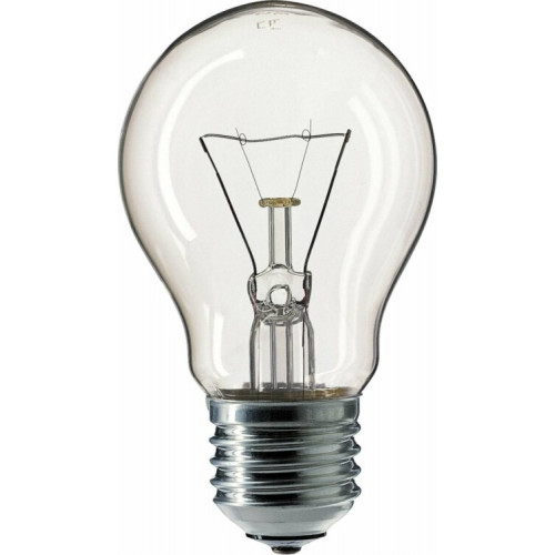 Лампа накаливания ЛОН Stan 60W E27 230V A55 CL 1CT/6X10F | 926000002616 | PHILIPS