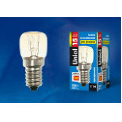 Лампа накаливания IL-F22-CL-15/E14 для духовок, 15Вт Max.300°C | UL-00002327 | Uniel