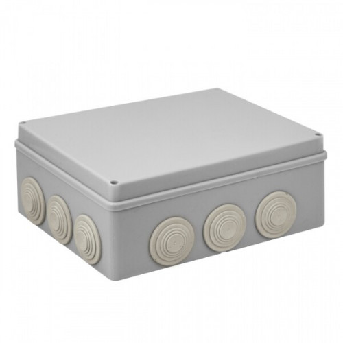 Коробка распределительная КМР-050-043 пылевлагозащитная, 12 мембранных вводов, уплотнительный шнур (240х190х90) EKF PROxima | plc-kmr-050-043 | EKF