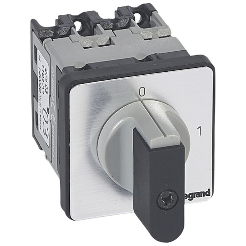 Выключатель - положение вкл/откл - PR 12 - 4П - 4 контакта - крепление на дверце | 027403 | Legrand