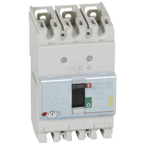 Автоматический выключатель DPX3 160 - термомагнитный расцепитель - 16 кА - 400 В~ - 3П - 100 А | 420005 | Legrand