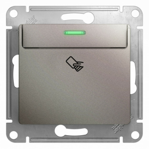 Glossa Платина Выключатель карточный, сх.6, 10AX | GSL001269 | Schneider Electric
