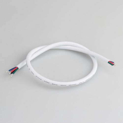 Провод питания ARL-MOONLIGHT-20AWG-4W-D6-CU-500 White | 028124 | Arlight