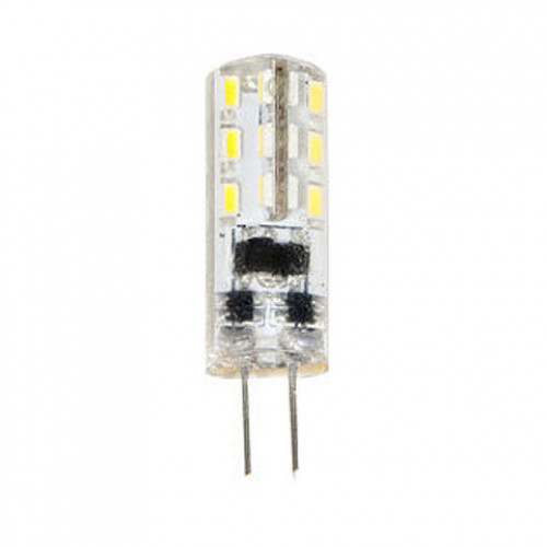 Лампа светодиодная LB-420 (2W) 12V G4 4000K капсула силикон | 25448 | FERON