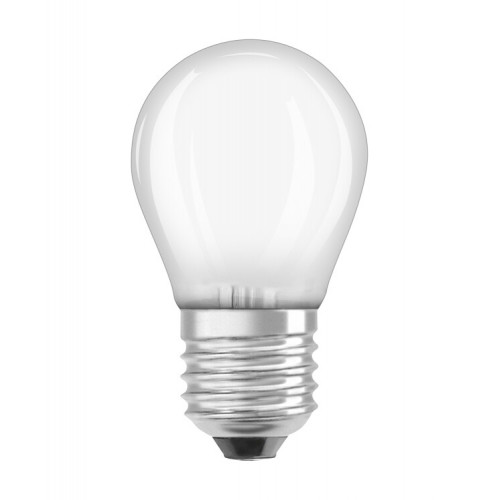 Лампа светодиодная филаментная диммируемая LED Superstar P 470лм 3,4Вт 2700К E27 колба P 320° матов стекло 220-240В | 4058075603110 | OSRAM