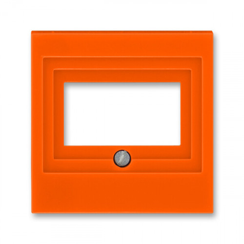 ABB Levit Оранжевый / дымчатый чёрный Накладка для розеток USB / HDMI / VGA Оранжевый | 5014H-A00040 66 | 2CHH290040A4066 | ABB