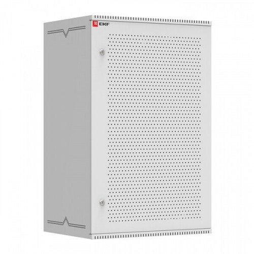 Шкаф телекоммуникационный настенный 18U (600х450) дверь перфорированная, Astra A серия EKF Basic | ITB18P450 | EKF