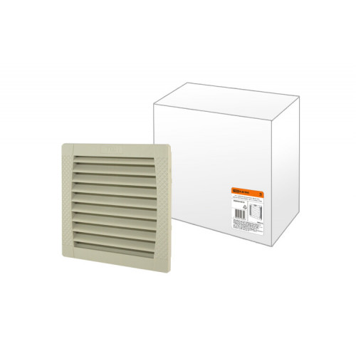 Решетка вентиляционная с фильтром для вентилятора SQ0832-0012 (250 мм) | SQ0832-0016 | TDM