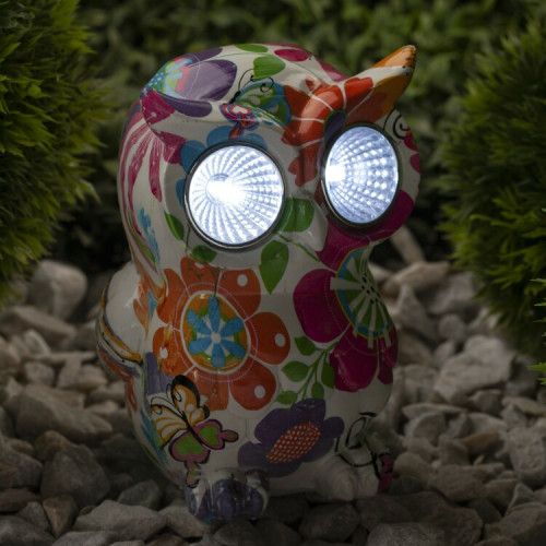 Cветильник садовый декоративный Птица на солнечной батарее ERAFYS01-04 полистоун, 15 см | Б0038497 | ЭРА