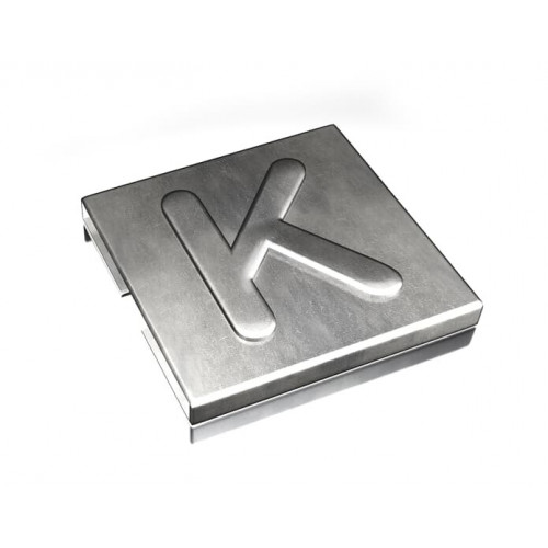 Маркировка для каб.стяжки,нерж.сталь,'K',100 шт | 7TCG009470R0087 | ABB