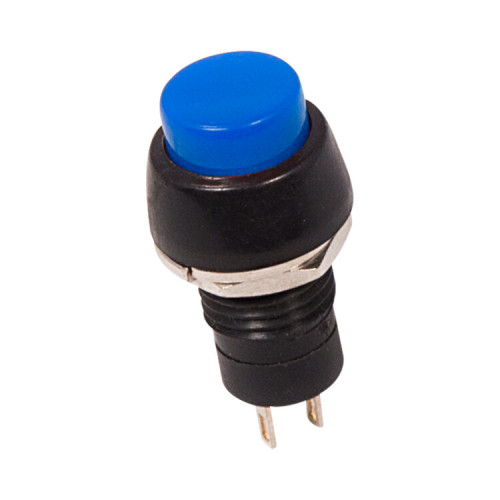 Выключатель-кнопка 250V 1А (2с) ON-OFF синяя Micro | 36-3071 | REXANT