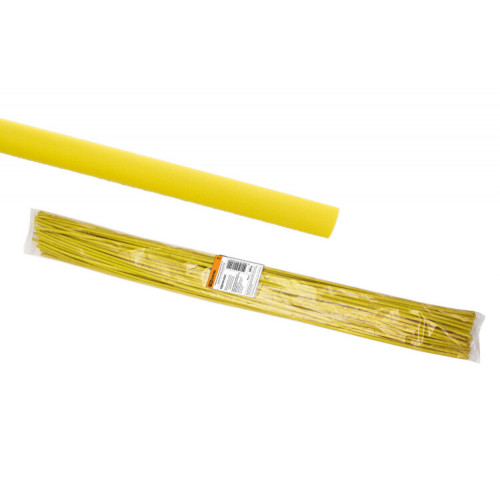 Термоусаживаемая трубка ТУТнг 2/1 желтая по 1м (200 м/упак) | SQ0518-0321 | TDM
