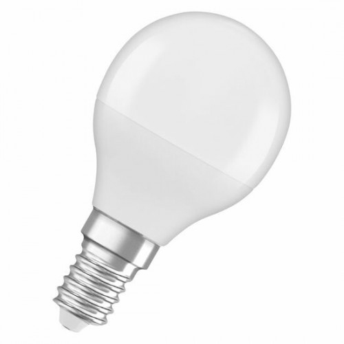 Лампа светодиодная LED STAR CLASSIC P 40 5,5 W/6500K E14 | 4058075431010 | OSRAM