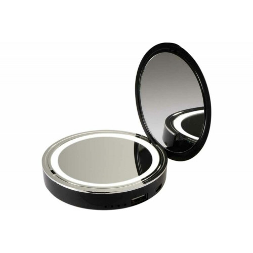 Зеркало с подсветкой складное косметическое ML-D9AC-wh, аккумулятор, бел. | .5038165 | Jazzway