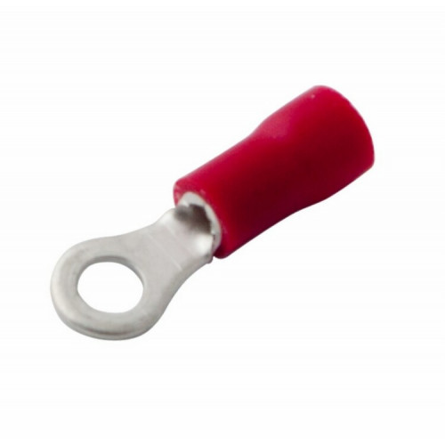Наконечник кольцевой изолированный (НКИ ? 3.7 мм) 0.5-1.5 мм? (НКи 1.5-3.5) красный | 08-0012 | REXANT
