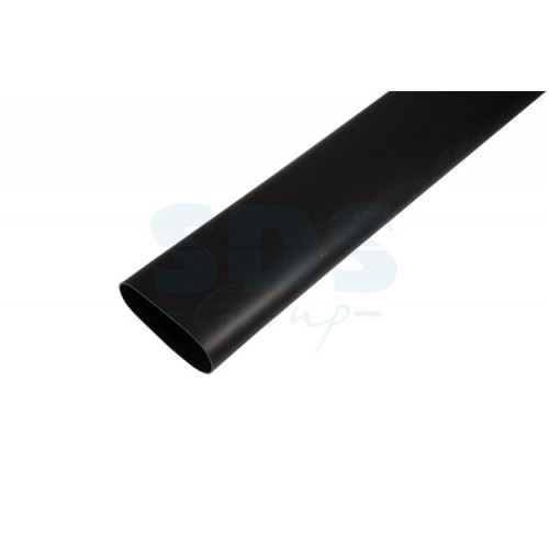 Термоусадочная трубка клеевая 19,0/3,2 мм, (6:1) черная, упаковка 4 шт. по 1 м | 23-0019 | REXANT