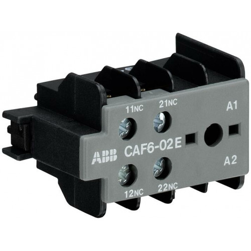 Доп. контакт CAF6-02E фронтальной установки для миниконтактров B6, B7 | GJL1201330R0010 | ABB