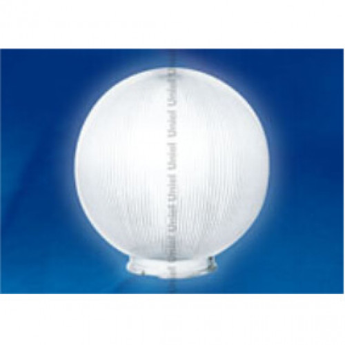 Рассеиватель для садово-паркового светильника UFP-P300В CLEAR шар сфера призма с насечками D=300мм | 08098 | Uniel