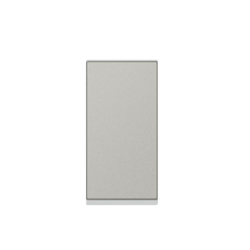 Кнопочный выключатель - Mosaic - 1 модуль - 6 A - алюминий | 079230L | Legrand
