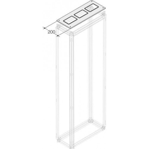 Панель верх.для фланцев TZ 1250х200(ШхГ) | 1STQ002402B0000 | ABB