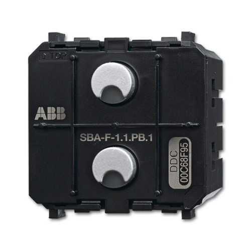 SBA-F-1.1.PB.1 Сенсор 1-клавишный/активатор жалюзи 1-канальный free@home, Zenit | 6220-0-0237 | 2CKA006220A0237 | ABB