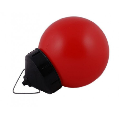 Светильник пылевлагозащищенный под лампу для ЖКХ НСП 01-60-003 подвесной Гранат полиэтилен IP44 E27 max 60Вт шар красный | Б0052012 | ЭРА