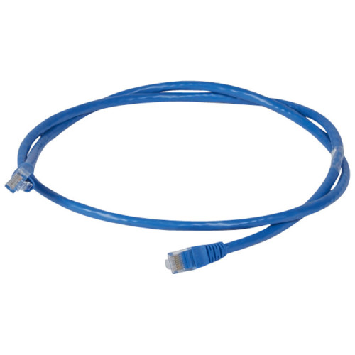 Коммутационный шнур RJ 45 - категория 6 - U/UTP - PVC - неэкранированный - 1 м - голубой | 051772 | Legrand